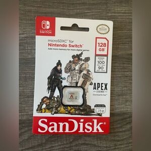 NEW -SanDisk microSDXC card for Nintendo Switch Apex Legends 128 GB
from SanDisk